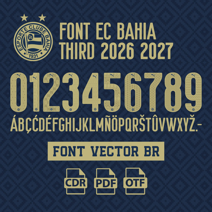 Font EC Bahia Third 2026
